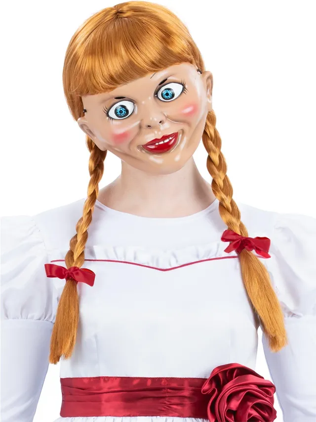 smiffys-fever-annabelle-per-cke-braun-geflochten-damen image 1