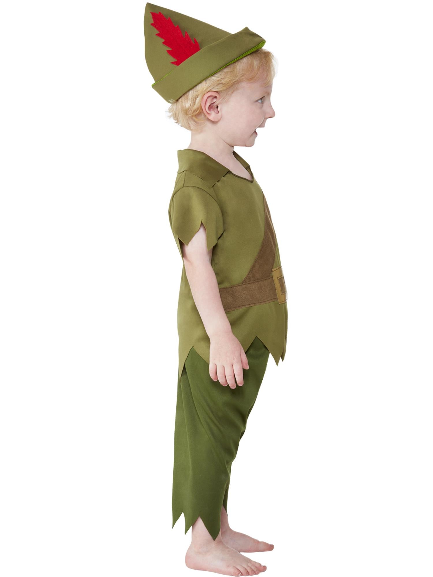 smiffys-fever-robin-hood-kost-m-kleinkind-gr-n-1-4-jahre image 3