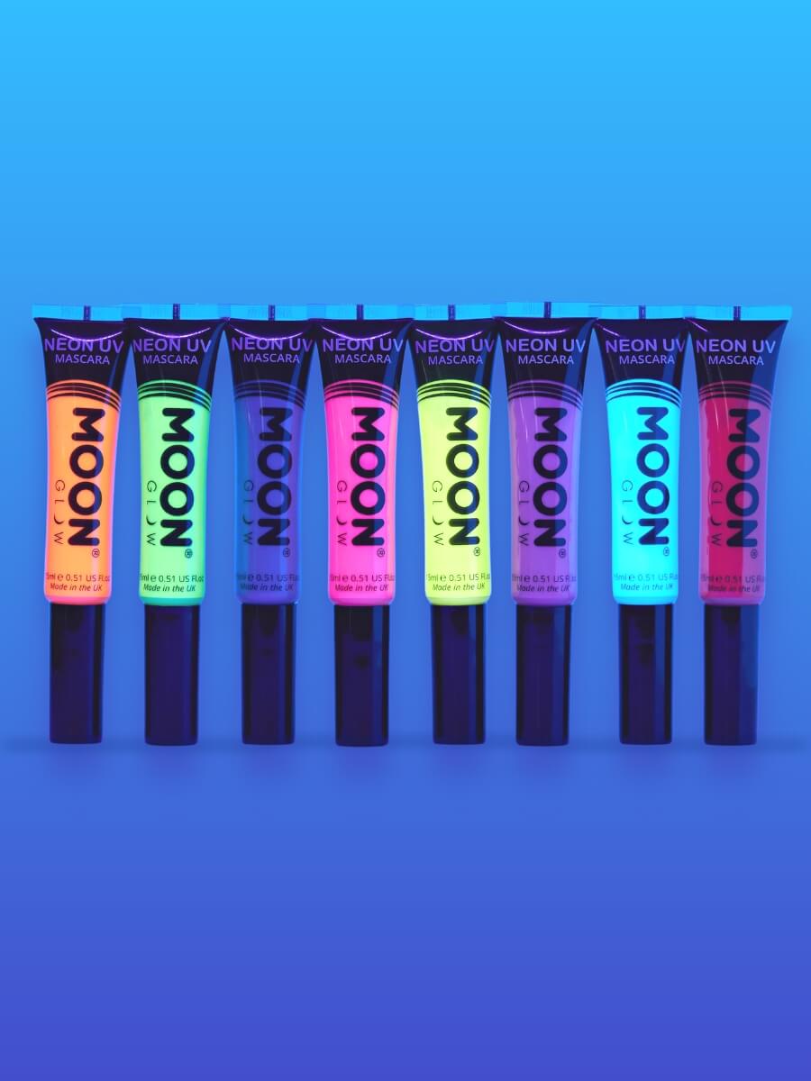smiffys-makeup-fx-neon-uv-mascara-intense-blue-15ml image 2