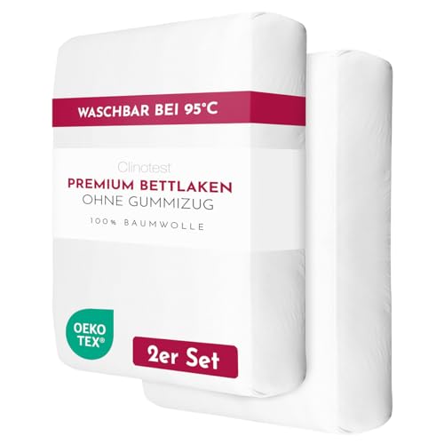clinotest-flachbettlaken-100x200-2er-set-baumwolle image 7