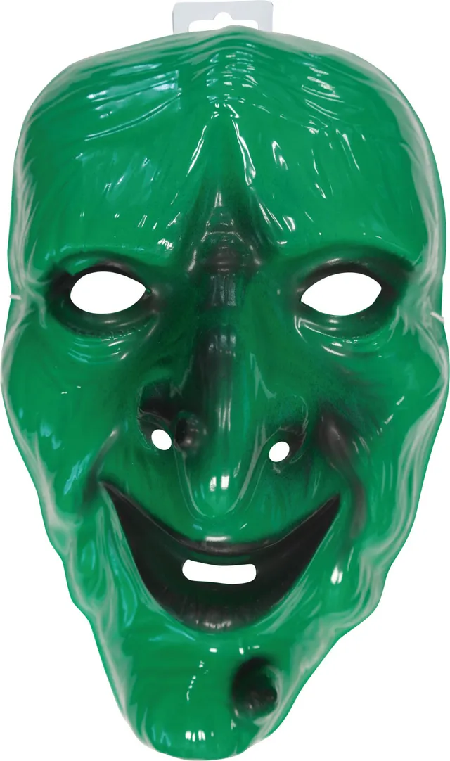rubies-hexenmaske-pvc-gruselmaske-halloween image 1
