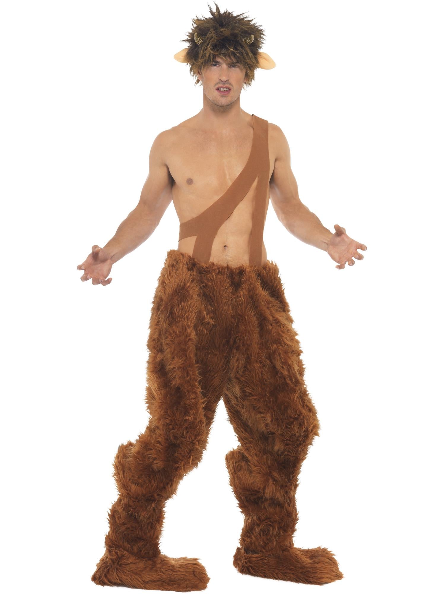 smiffys-fever-pan-kost-m-faun-braun-herren-bergr-e image 5