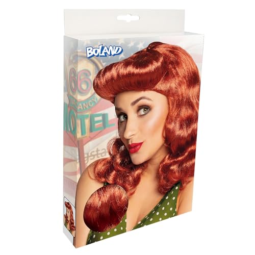 boland-wigs-85050-pin-up-girl-per-cke-rotbraun-rockabilly image 4