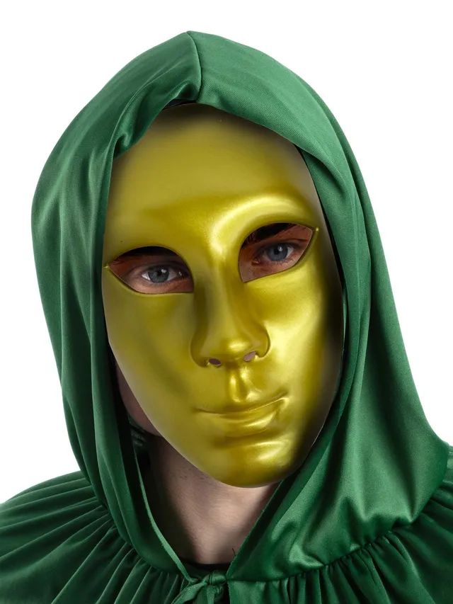 smiffys-fever-vollmaske-gold-masquerade-einheitsgr-e image 1