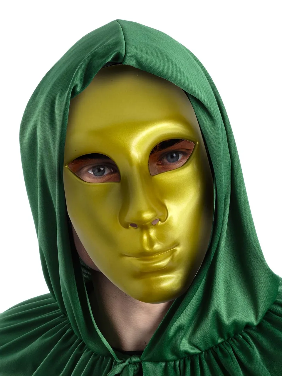 smiffys-fever-vollmaske-gold-masquerade-einheitsgr-e image 1