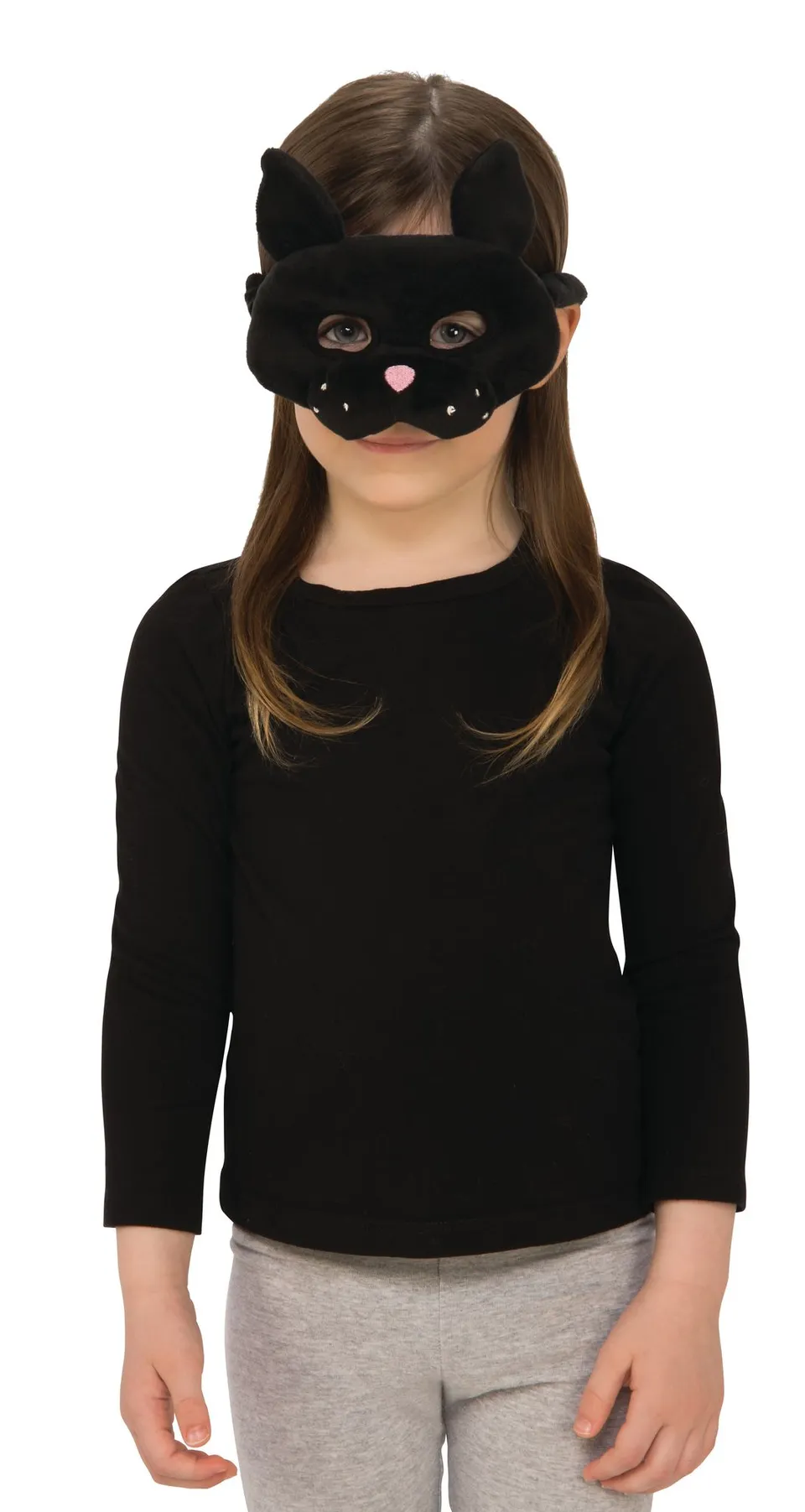 rubies-pl-schmaske-katze-mit-ohren-tiermaske image 1