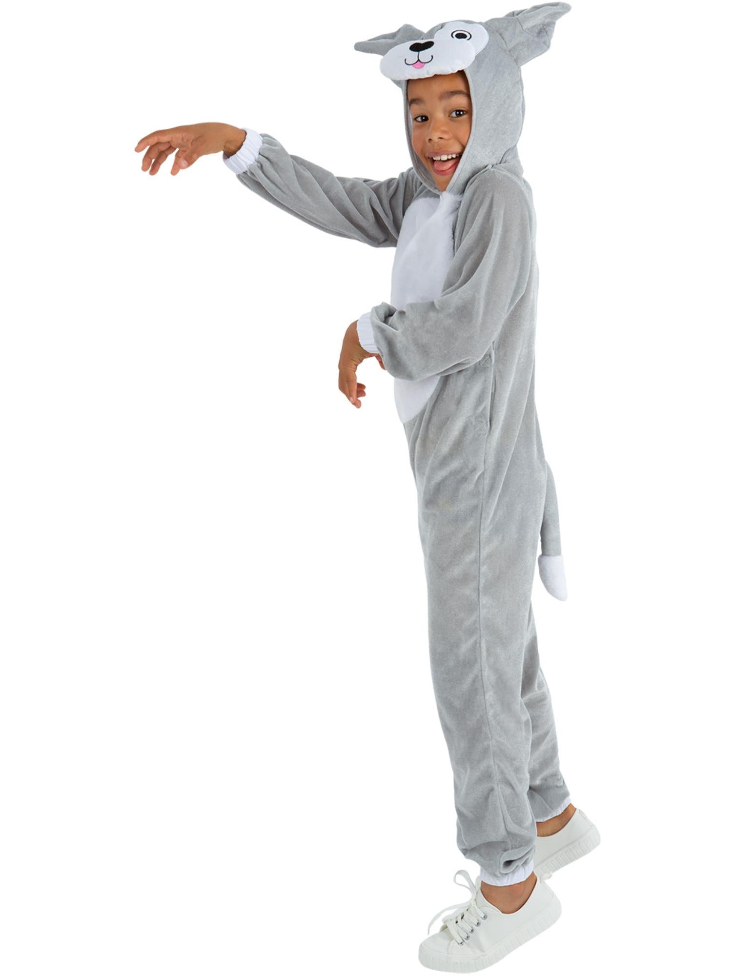 smiffys-fever-hund-kost-m-kinder-grau-m-7-9-jahre image 4