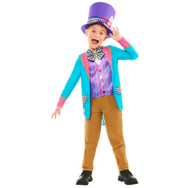 rubie-s-deluxe-verr-ckter-hutmacher-kinderkost-m-mad-hatter image 1