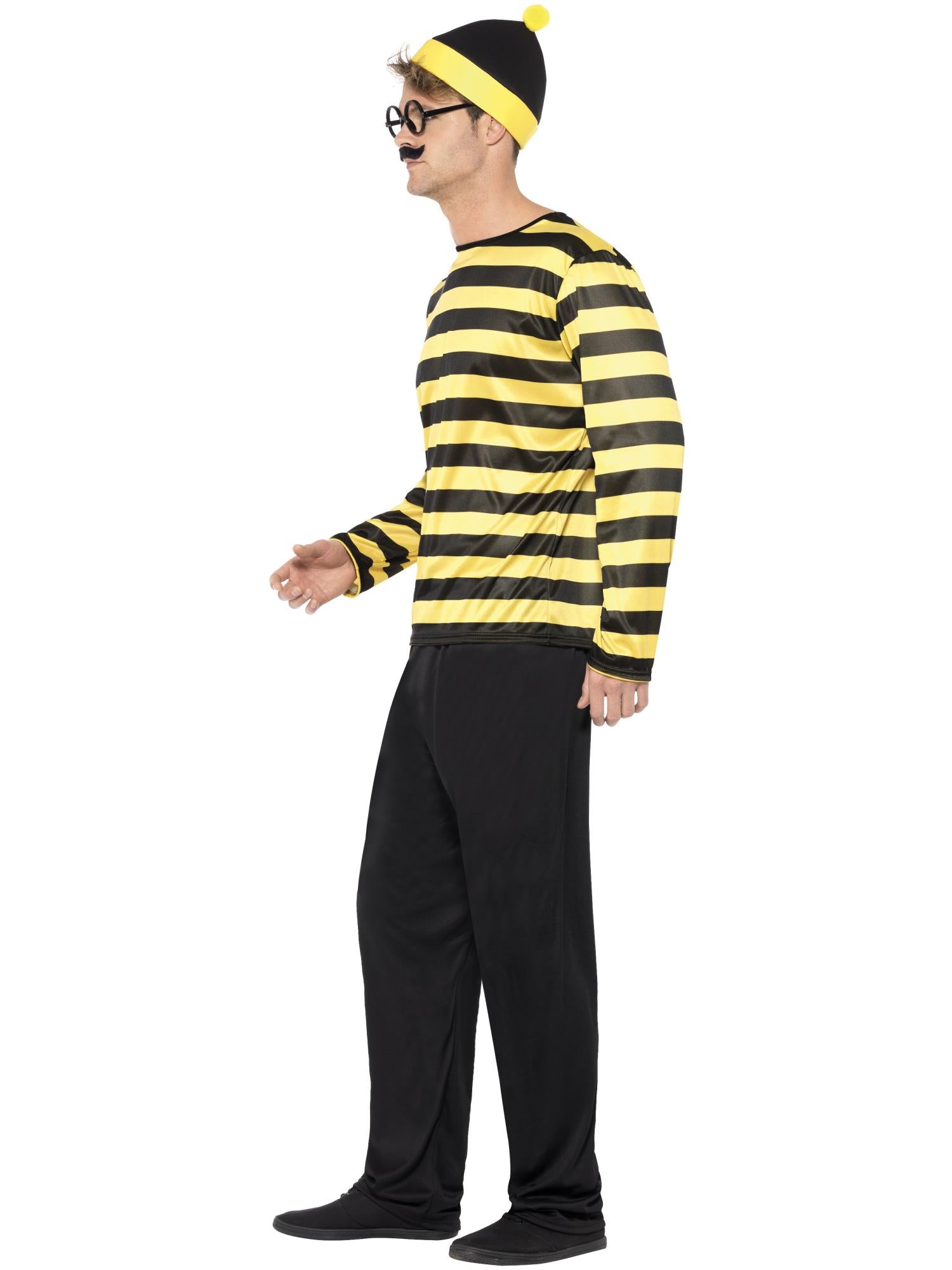 smiffys-fever-wheres-wally-odlaw-kost-m-gelb-schwarz-m image 3