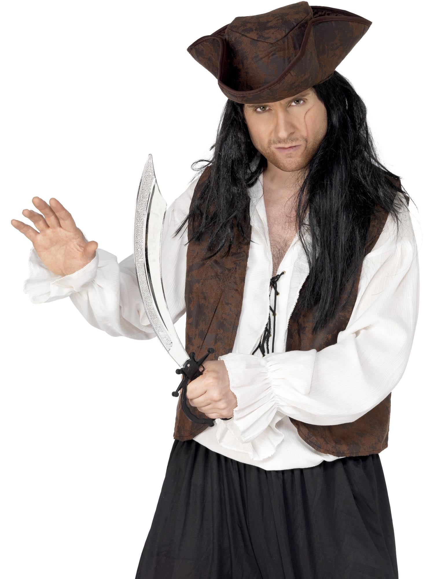 smiffys-fever-piratenschwert-spielzeug-50-cm-silber image 2
