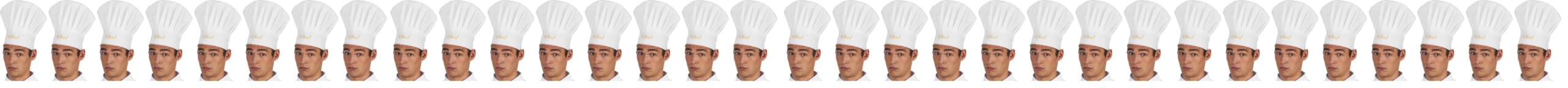 boland-kochm-tze-chef-wei-gelb-kost-m-hut-unisex image 3