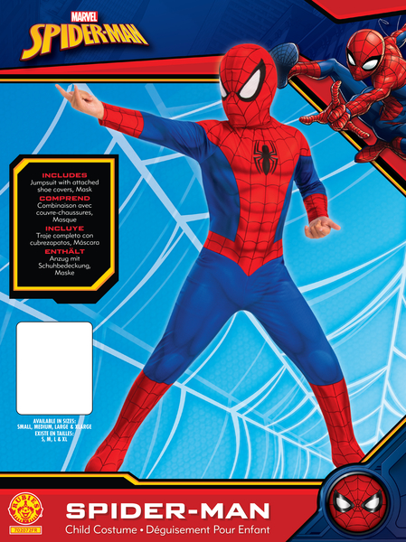 rubies-spider-man-kost-m-klassisch-rot-blau-mit-maske image 2