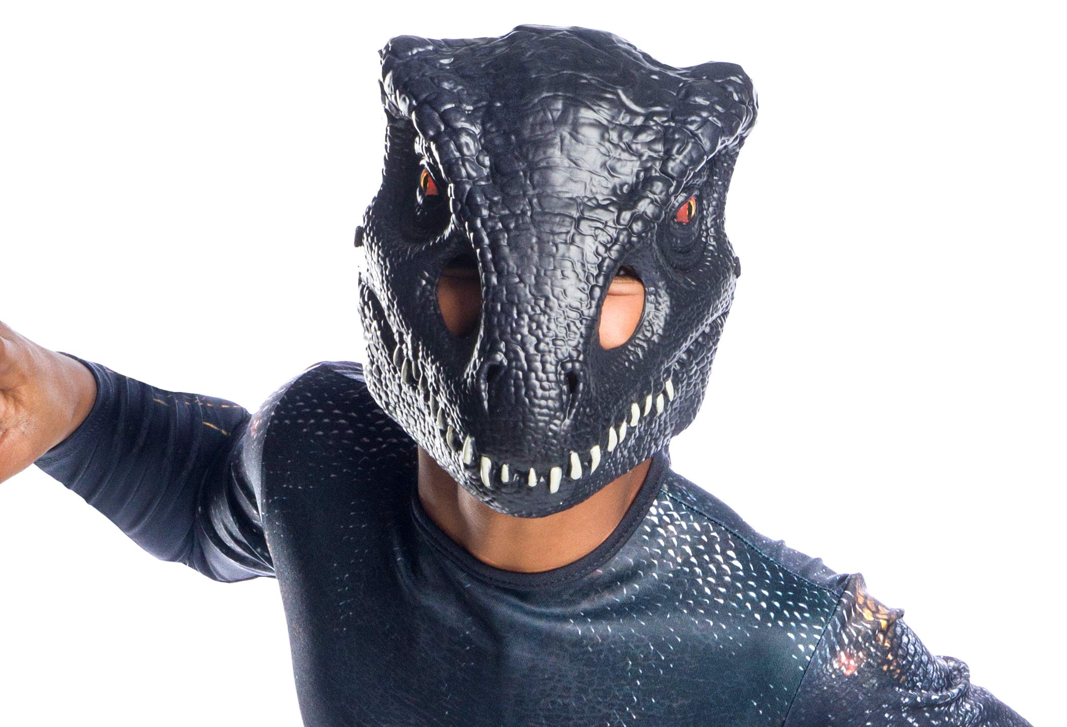 rubie-s-deluxe-jurassic-world-indoraptor-halbmaske-kinder image 2