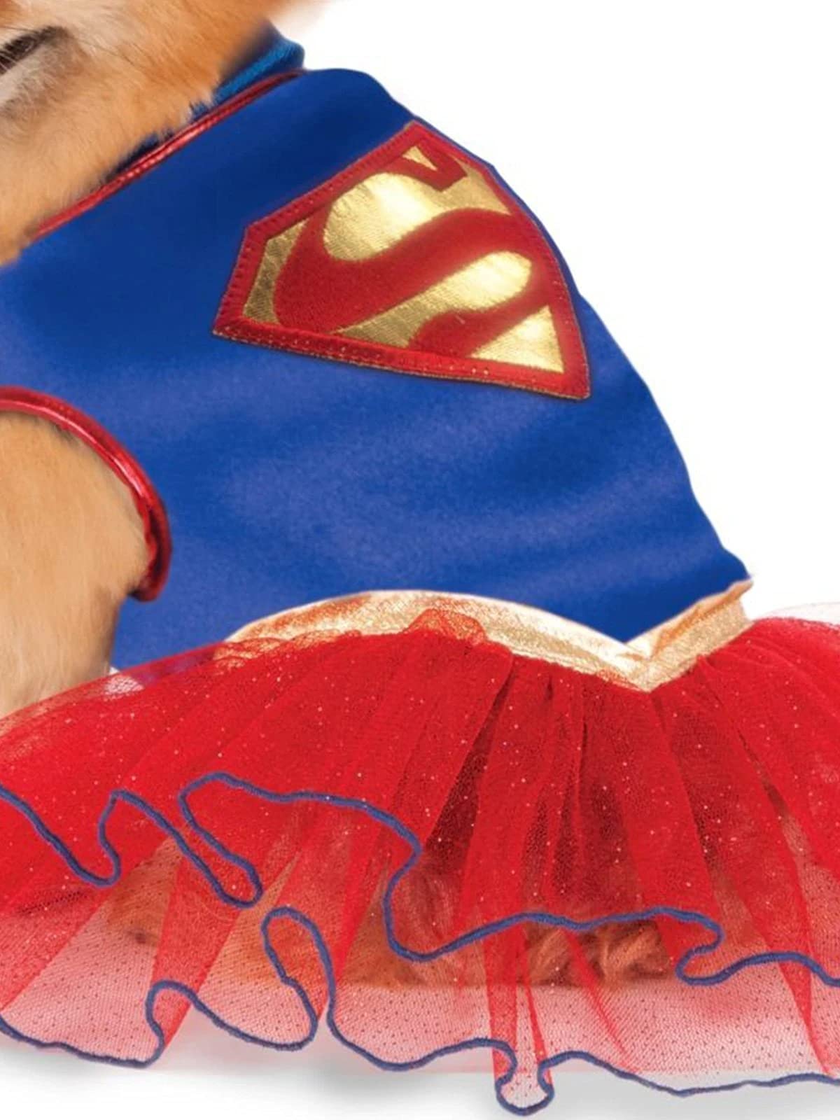 rubie-s-deluxe-supergirl-hundekost-m-tutu-gr-e-s-mehrfarbig image 2