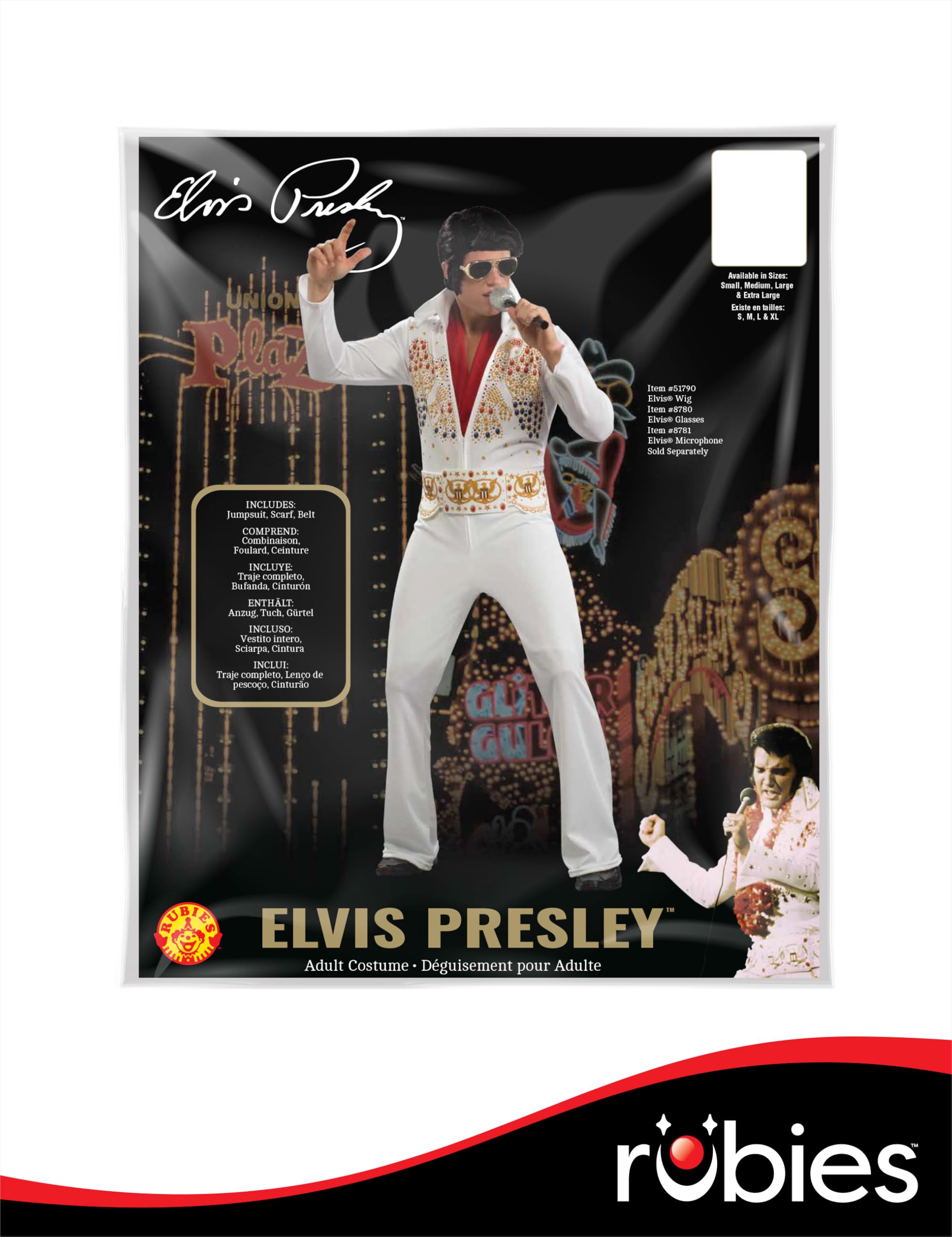 rubie-s-deluxe-elvis-presley-kost-m-wei-gr-m image 7