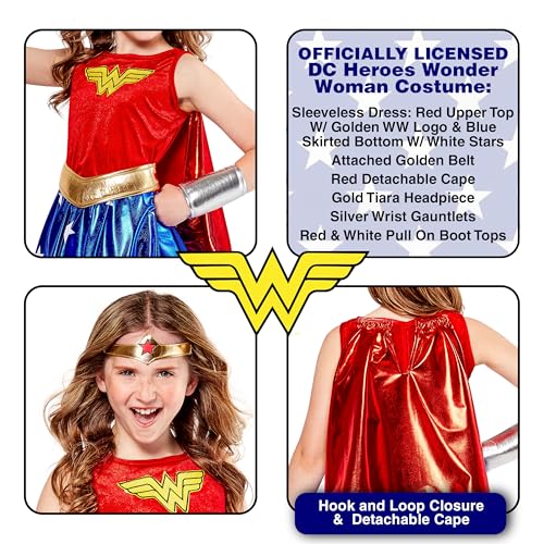 rubie-s-deluxe-wonder-woman-m-dchenkost-m-gr-m-5-7-jahre image 7