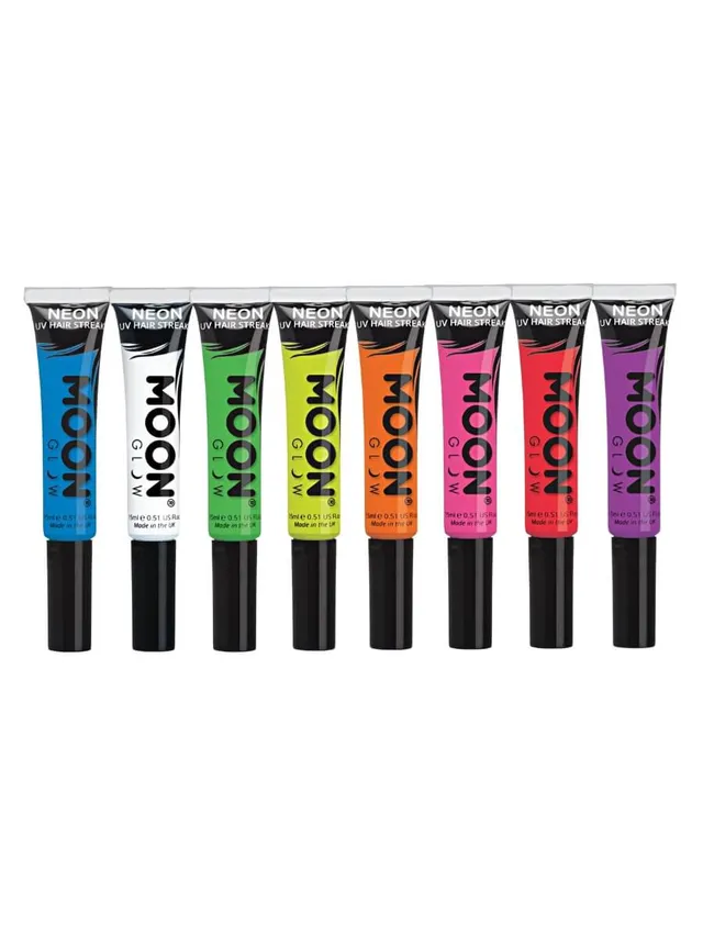 smiffys-makeup-fx-moon-glow-haarfarbe-intensivblau-15ml image 1