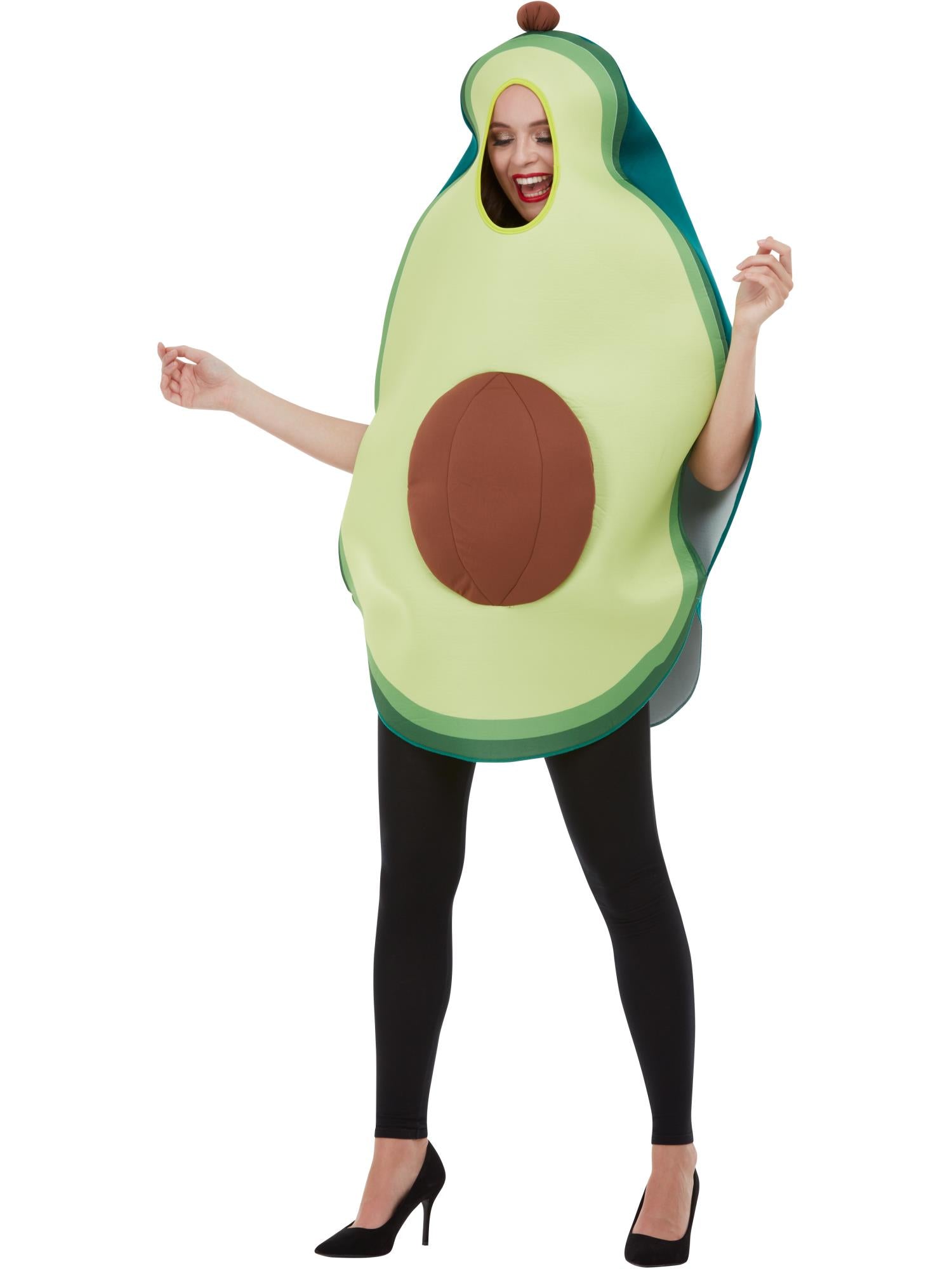smiffys-fever-50718-avocado-kost-m-gr-n-unisex image 1