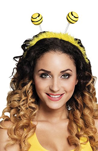 boland-headwear-haarreif-honigbiene-gelb-schwarz-f-hler-erwachsene image 4