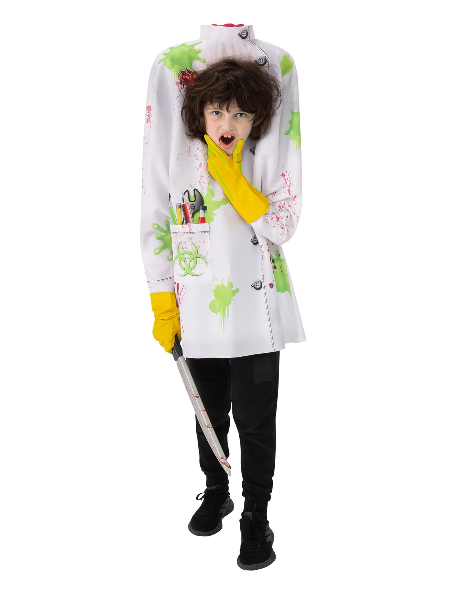 rubie-s-deluxe-wissenschaftler-kost-m-ohne-kopf-kinder image 1