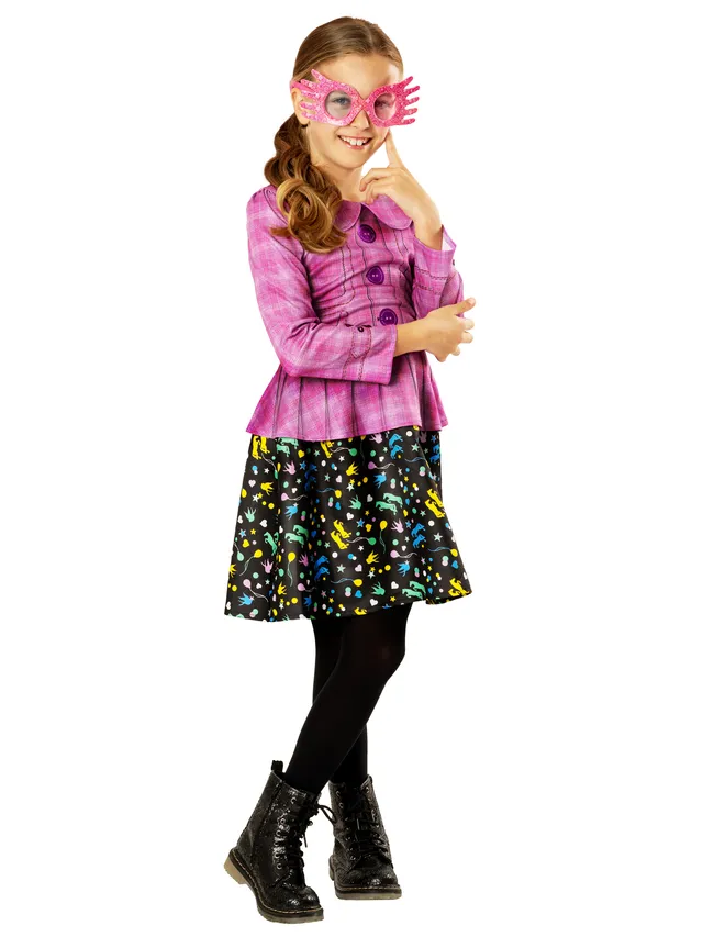 rubies-luna-lovegood-kost-m-kinder-mit-brille image 1
