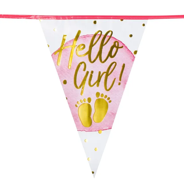 boland-decorations-53230-wimpelkette-hello-girl-6-m-bunt image 1