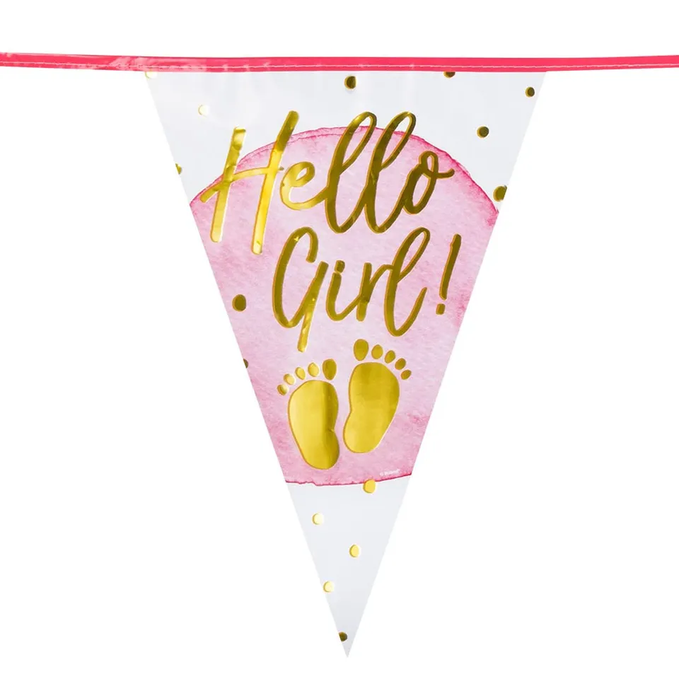 boland-decorations-53230-wimpelkette-hello-girl-6-m-bunt image 1