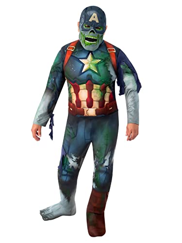 rubie-s-deluxe-zombie-captain-america-kost-m-erwachsene image 6