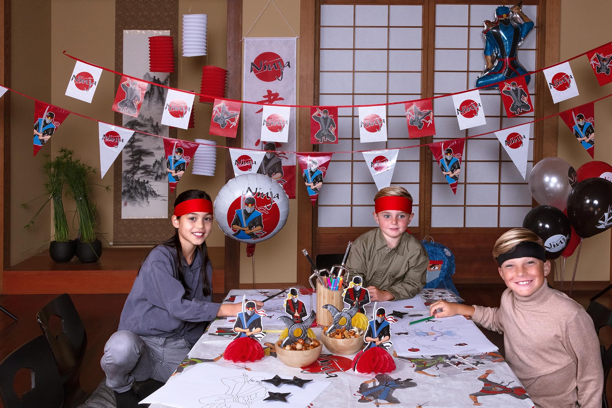 boland-ninja-happy-birthday-banner-180x50-cm-partydeko image 2
