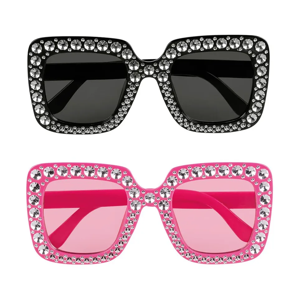 boland-accessories-partybrille-2-st-ck-bling-bling-ohne-sehst-rke image 1