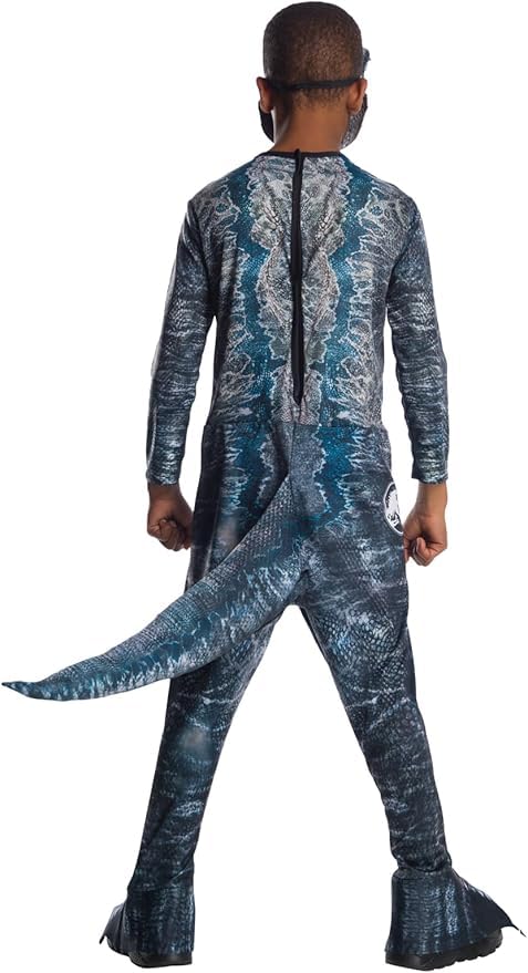 rubie-s-deluxe-velociraptor-blau-kost-m-kinder-m image 7