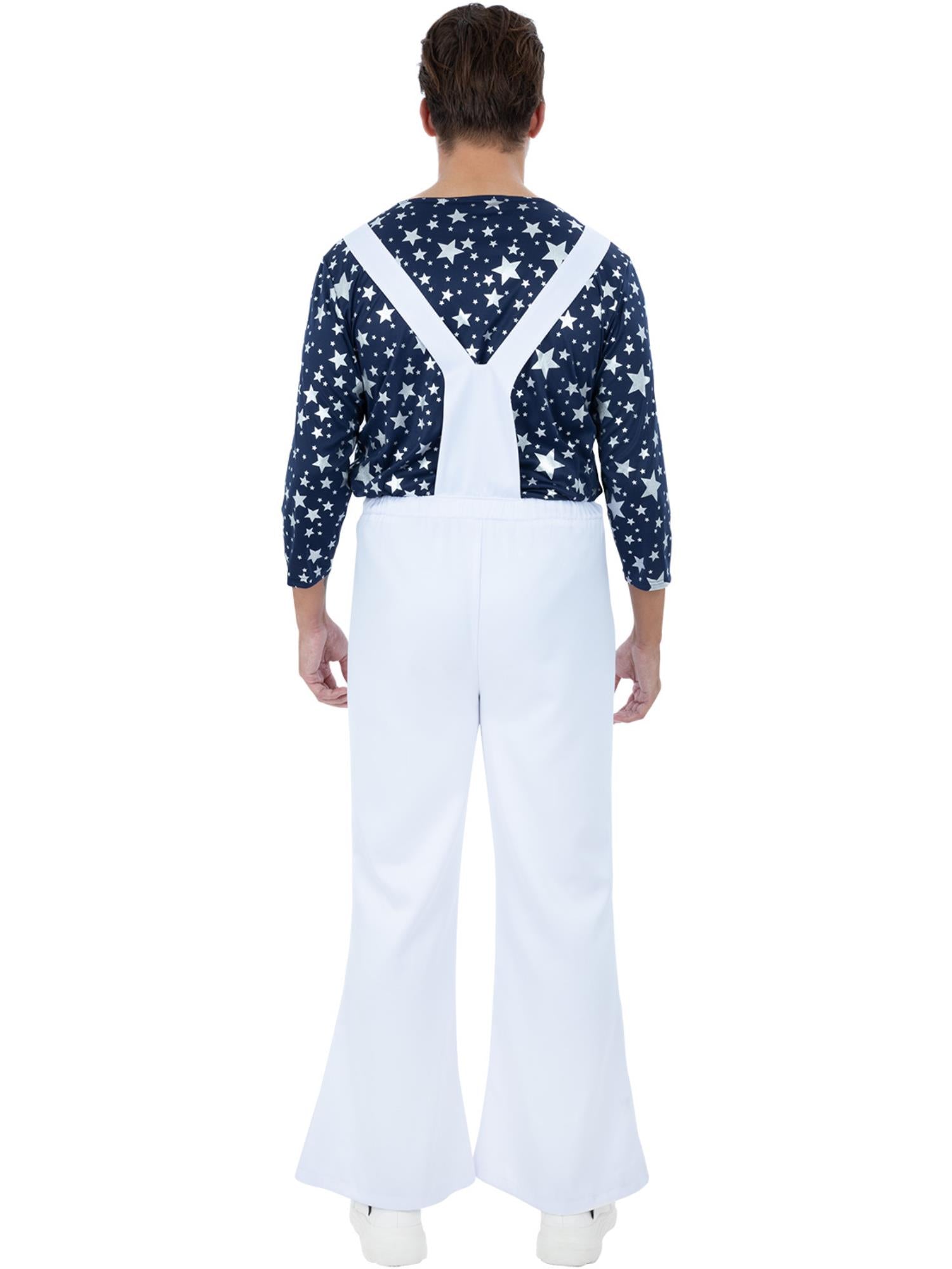 smiffys-fever-elton-john-dungarees-herrenkost-m-gr-l-70er-sterne image 2