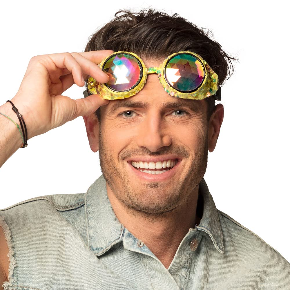 boland-headwear-partybrille-mirage-brille-gold-erwachsene image 2