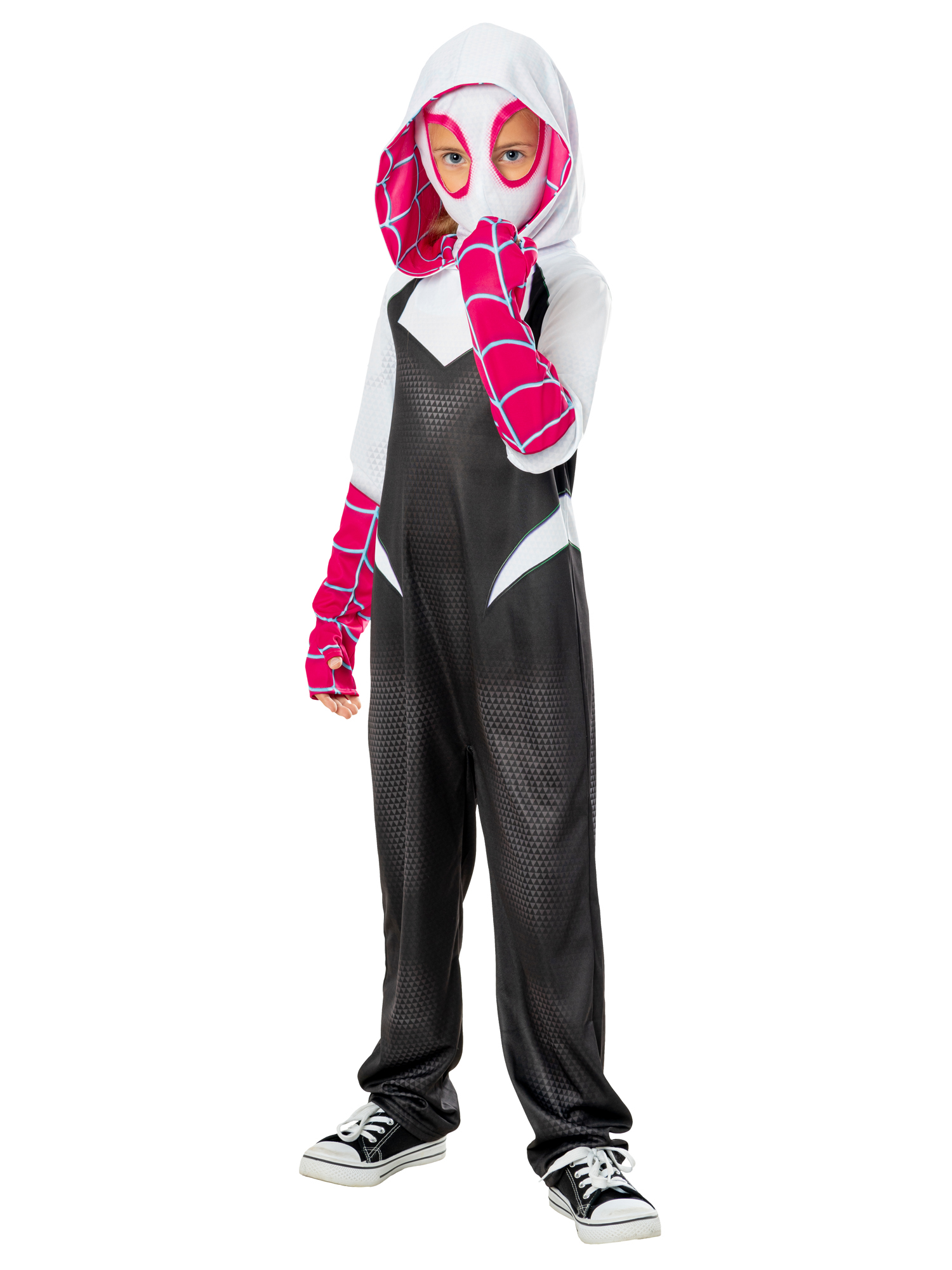 rubies-spider-gwen-spiderverse-kost-m-overall-mit-maske image 1