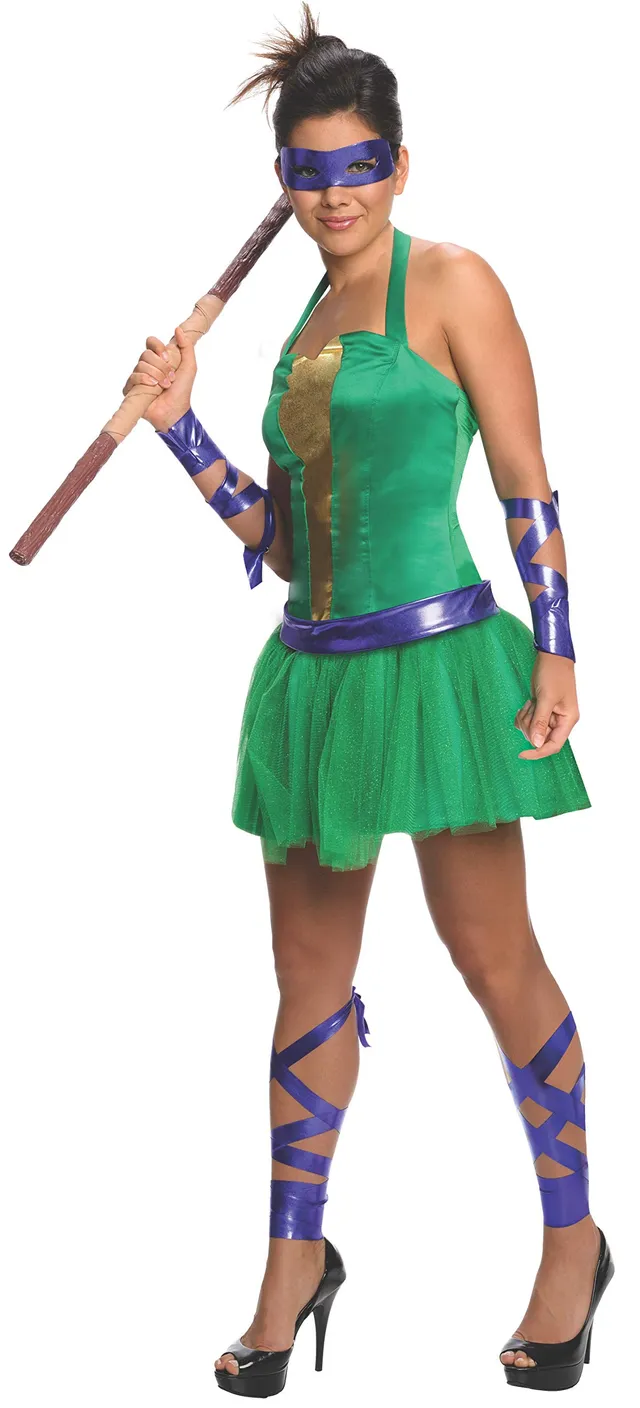 rubie-s-secret-wishes-donatello-damenkost-m-lila image 1