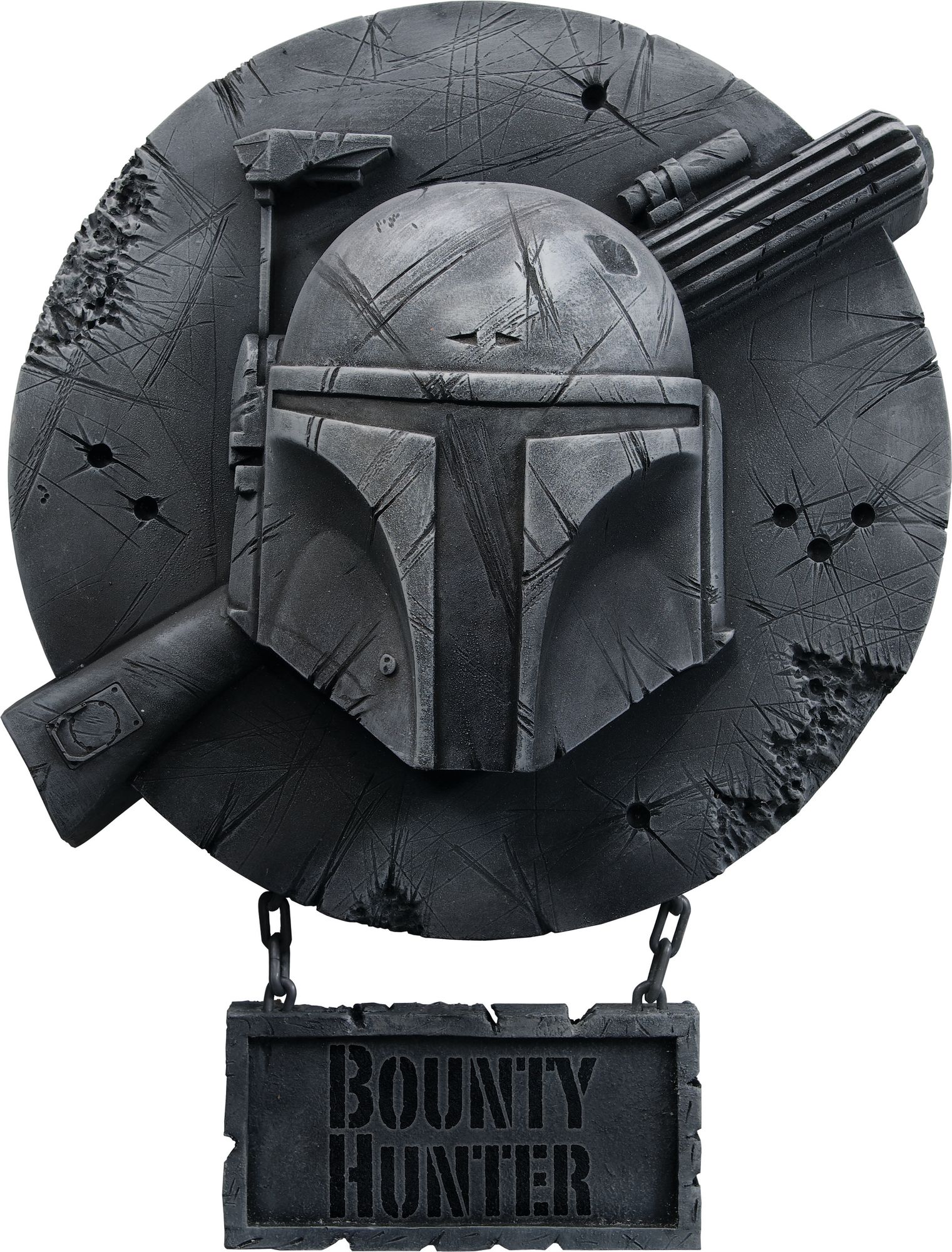 rubies-d-coration-boba-fett-wanddeko-44x54x12-cm-schaum image 1