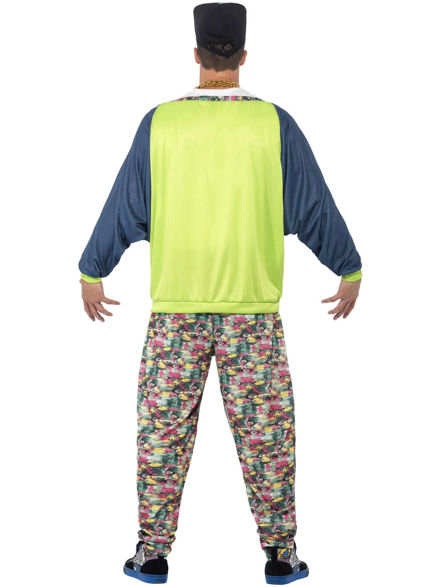 smiffys-fever-80s-hip-hop-kost-m-herren-bunt-3-teilig image 2