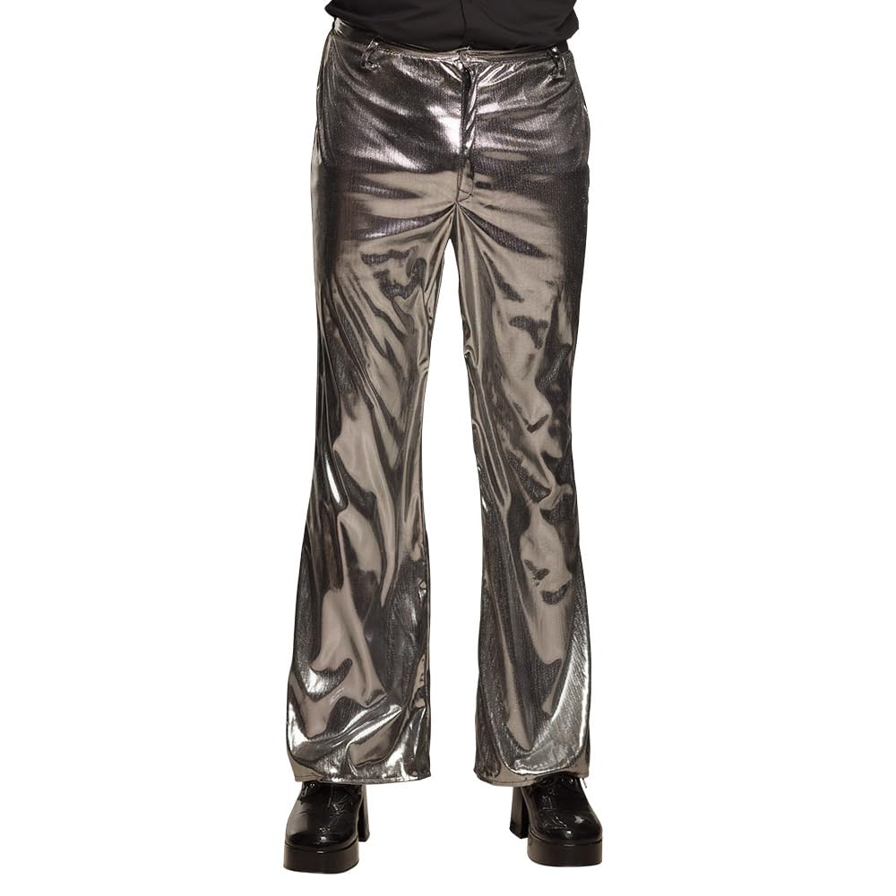 boland-disco-hose-herren-70er-gold-m-l-schlaghose image 4