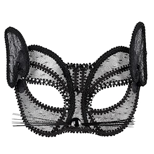 boland-masks-spitzen-augenmaske-katze-schwarz-damen image 4