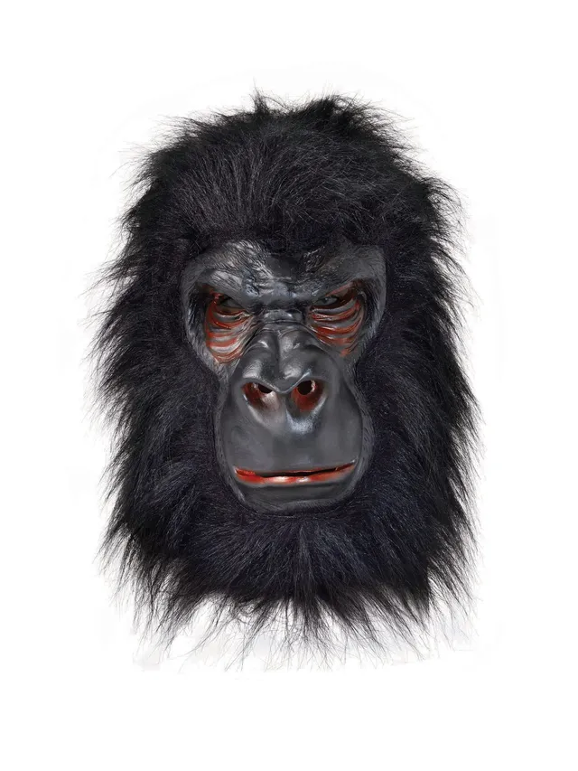 rubie-s-deluxe-bm371-gorilla-latex-maske-einheitsgr-e image 1