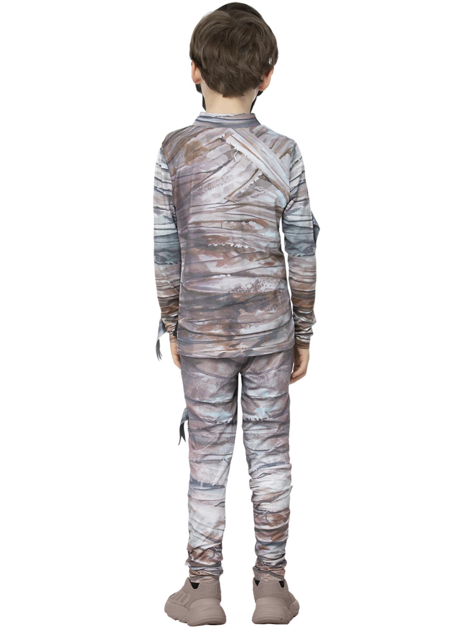 smiffys-fever-mumien-kost-m-kinder-mit-eva-maske image 2