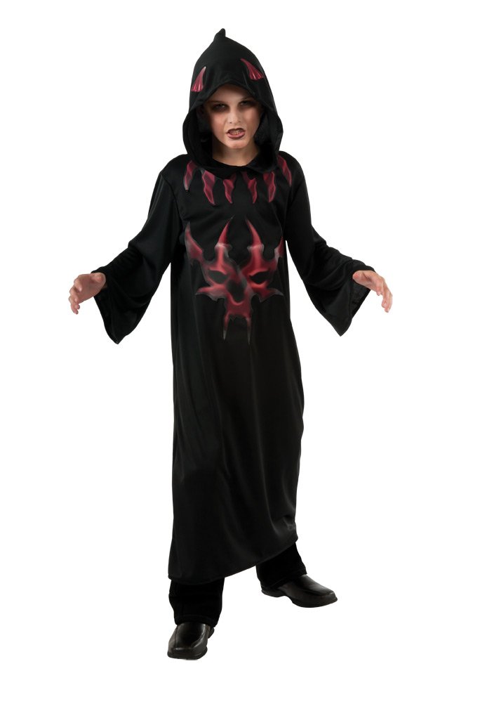 rubie-s-deluxe-devil-robe-teufel-kost-m-kinder-3-4-jahre image 1