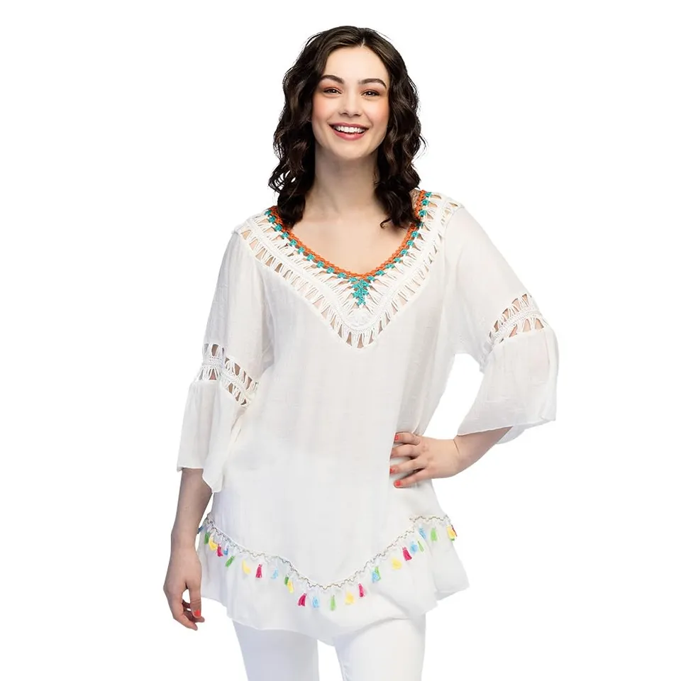 boland-boho-tunika-damen-bunt-einheitsgr-e-sommerbluse image 1