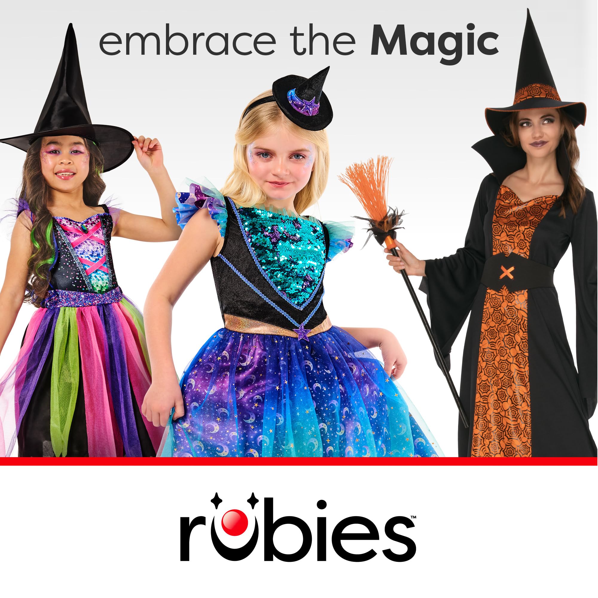 rubie-s-deluxe-bright-night-witch-kost-m-kinder-hexe image 5