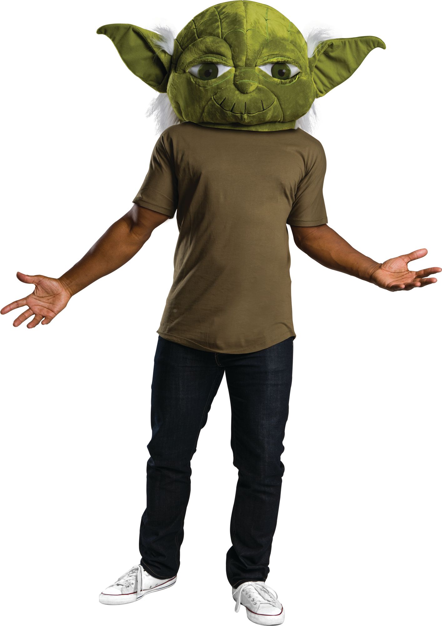 rubies-yoda-maske-pl-sch-riesen-maskottchenmaske image 2