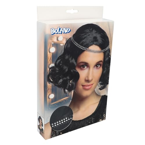 boland-wigs-per-cke-flapper-schwarz-kurz-glitzerband-damen image 8