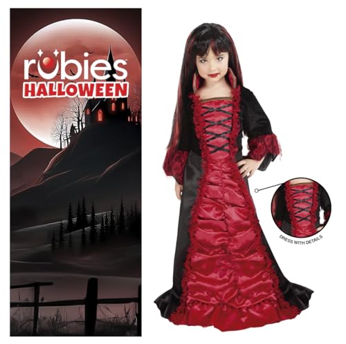 rubie-s-deluxe-draculinda-vampirkost-m-m-rotes-kleid image 8
