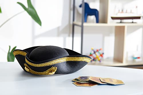 boland-headwear-piratenhut-joey-kinder-schwarz-gold image 4