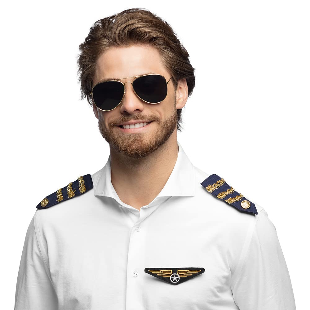 boland-kost-m-set-pilot-brille-brosche-schulterpolster image 6