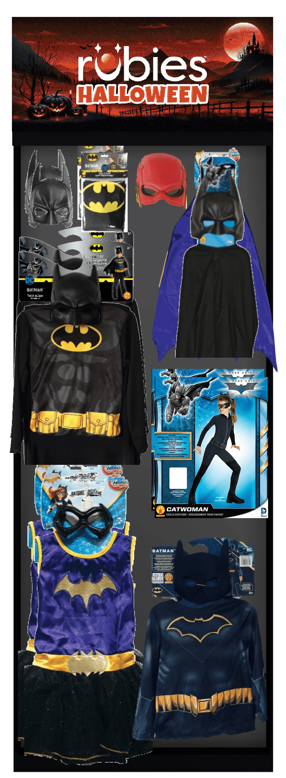 rubies-pr-sentoirs-dc-comics-display-70x40x230-cm-laden image 1